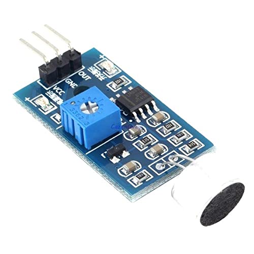 5pcs/lot Sound Detection Sensor Module Sound Sensor Intelligent Vehicle for Arduino