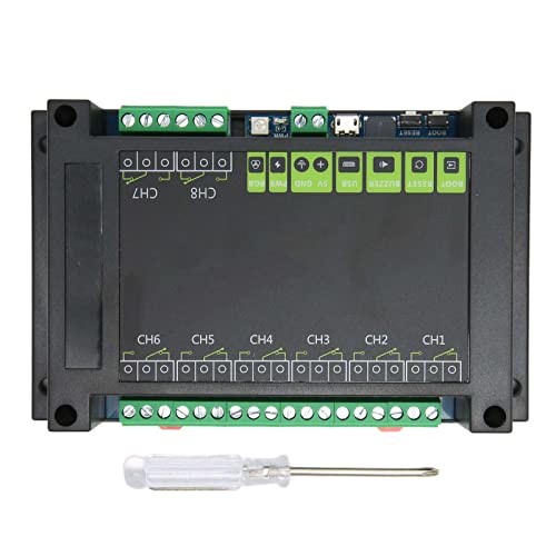 Zyyini 8 Channel Relay Module, Power Photocoupler for Raspberry Pi Pico,Isolation USB Port Boot Pin Pico Relay Module, Premium Relay