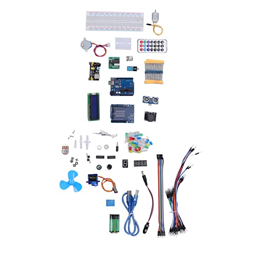 Electronic Component, Metal LCD1602 Module Project Super Starter Kit with Tutorial for R3 for IDE