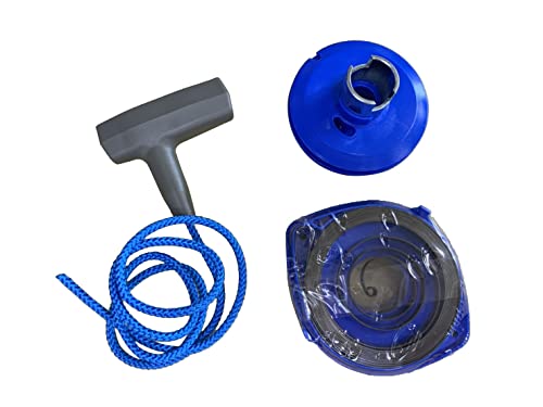 ENGINERUN Pull Start Cord Recoil Starter Rope Rotor Rewind Spring Pawl Repair Kit Compatible with Husqvarna K650 K750 K760 Power Cutter Saw Parts Replaces OEM 506 25 81-02
