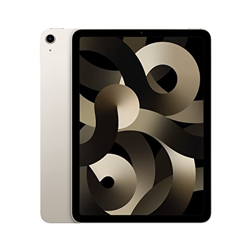 Apple 2022 iPad Air (10.9-inch, Wi-Fi, 256GB) – Starlight (5th Generation)