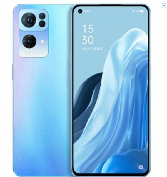 Oppo Reno 7 Pro 5G Dual 256GB 12GB RAM Factory Unlocked (GSM Only | No CDMA – not Compatible with Verizon/Sprint) Global Version – Startrails Blue