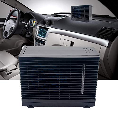 Riloer Car Truck Air Cooler,Portable 12V Car Truck Air Conditioner Evaporative Water Cooling Air Fan for SUV, RV, Vehicles