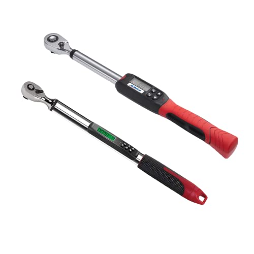 ACDelco ARM30601-VB1 3/8” & 1/2” Heavy Duty Digital Torque Wrench Combo Kit with Certificate of Calibration