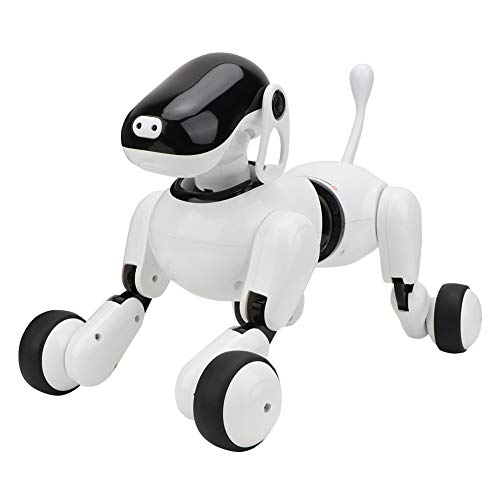 Jovenn Robot Dog, Wear Resistant Robot Toy Firm Sturdy Impact Resistant RF Sensor Speaker for Intelligent Development for Entertainment