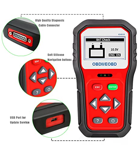 TSUSF Auto Automotive Engine Diagnostic Scan Tool OBD2 Scanner Code Reader Car Diagnostic Scanner 12V Car Engine Fault Code Reader Scanner | The Storepaperoomates Retail Market - Fast Affordable Shopping