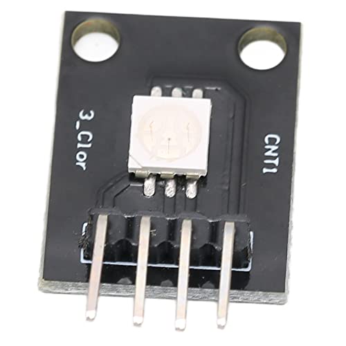 RGB SMD LED Board Module, Common Cathode Drive PWM Modulator Adjustable Prevent Burns DIY Electronic Kit Board for Light