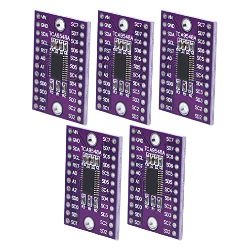 SALALIS Development Board Accessory, 5Pcs Easy Installation IIC Expansion Module for DIY