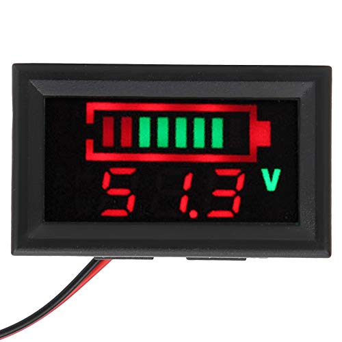 Battery Capacity Meter, Battery Tester 1.8×1.0in Battery Capacity Indicator for Bikes for Power Bank for Motorcycles(Lithium Battery, 60V) | The Storepaperoomates Retail Market - Fast Affordable Shopping