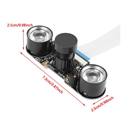 HD Cameras Board, 72° View Angle OV5647 Chip Sensor 2592×1944 Resolution Camera Module for Raspberry Pi B 3 2 | The Storepaperoomates Retail Market - Fast Affordable Shopping