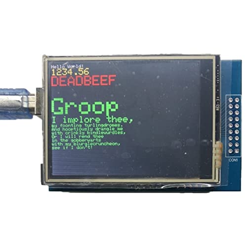 2.8 Inches TFT LCD Display Touch Panel LCD Screen Module Compatible with Arduino UNO Mega2560