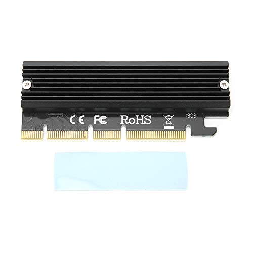 PCIE Expansion Card Adapter Card, M.2 M Key Type M.2 Solid State Drive SSD to PCIE 3.0 16X Adapter Card PCI E 3.0 4X 2230-2280 M.2 Full Speed for Windows 8 / 10,etc