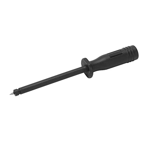 Test Needle, Good Insulation 2Pcs/Set Round Head Car Diagnostic Automotive Probe Pin for Testing Voltage Circuit(Black)
