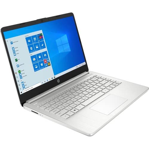 HP 14-dq0000 14-dq0053nr 14″ Notebook – HD – 1366 x 768 – Intel Pentium Silver N5030 Quad-core (4 Core) 1.10 GHz – 4 GB Total RAM – 128 GB SSD – Natural Silver – Intel Chip – Windows 11 Home – in