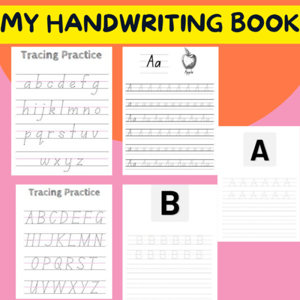 Alphabet Tracing Writing: Lowercase Letter Formation Practice Handwriting Book