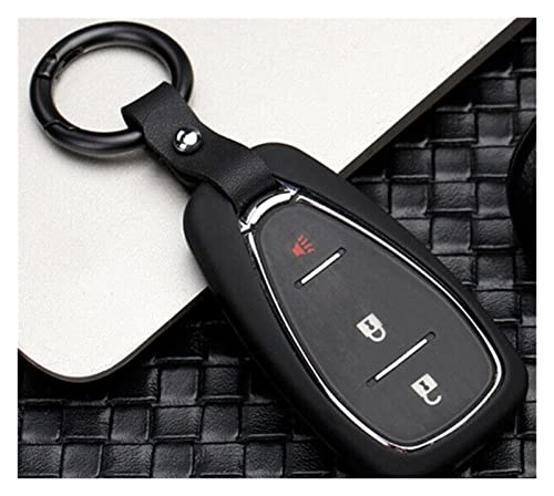 QINQIN Zinc Alloy Car Key Fob Case Cover Fit for Camaro Malibu Cruze Spark Volt Bolt Trax Sonic Car Accessories Key Bag