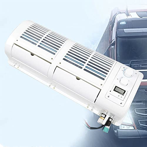 DNYSYSJ Car Truck RV Air Conditioner Electric Cooling Fan Thermostat Kit 12V 200W Automobile Vehicle Air Circulation Exhaust Cooling Fan, Efficient Cooling Powerful Quiet Ventilation