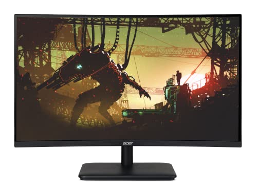 Acer ED270R Sbiipx 27″ 1500R Curved Zero-Frame Full HD (1920 x 1080) Gaming Monitor with AMD FreeSync Technology | 165Hz | 5ms (G to G) | Display Port & 2 x HDMI 1.4 Ports