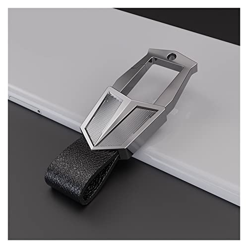 Jinbaihe Zinc Alloy Car Key Case Fit for GT 2018 2019 Santa Fe Veloster Smart Remote Fob Cover Protector Bag Car Styling