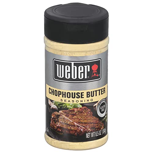 Weber Chophouse Butter Seasoning, 6.5 Ounce Shaker