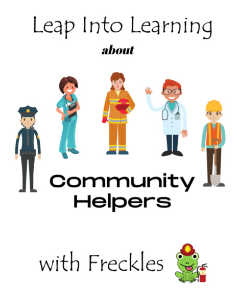 Community Helpers Themed Learning Packet