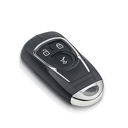 WQXZH Fit for Opel Vauxhall Adam Astra Mokka Zafira Fit for Chevrolt Cruze 4 Button Keyless-go Remote Key Shell Case Fob Modified Style Key Shell