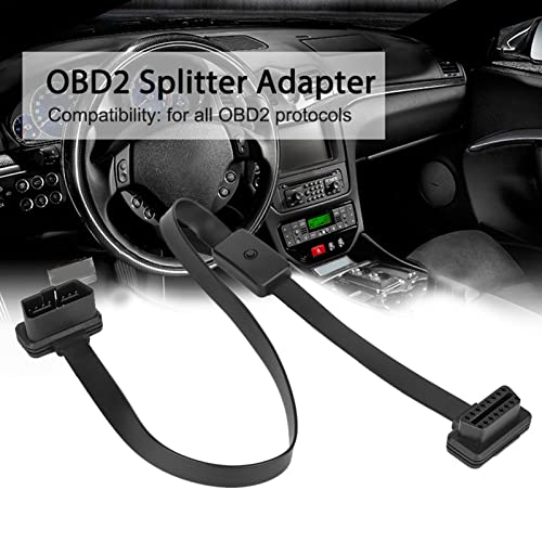 Zerone OBD2 Splitter Adapter, 16 Pin Male to Female OBD2 Extension Cable Adapter Connector with ON/Off Switch | The Storepaperoomates Retail Market - Fast Affordable Shopping