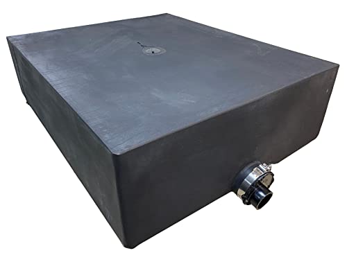 classAcustoms WT-3418 1.5″ Grey Water RV Waste Holding Tank 34 Gallon Concession and Camper Waste Black Gray Tank