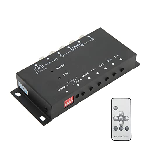 Vehicle Digital Video Recorder, Interface Mini MDVR 720P Overload Protection 4 Channel for Tank Large Trucks