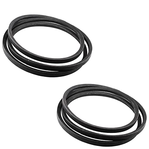 MaxLLTo 2 Pack Replacement 363212 Drive Belt for Encore Scag 36″ 48″ 52″ 61″ Walk Behinds 48203 48585 Toro 26-9670 Worldlawn 363212