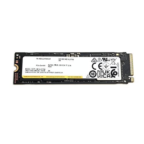 Samsung SSD 1TB PM9A1 NVMe PCIe 4.0 MZVL21T0HCLR Solid State Drive for Dell 980 Pro HP 02DY5T Lenovo Laptop Desktop PS5 Console