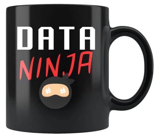 Data Ninja Mug, Data Scientist Gift, Data Scientist Mug, Data Science Mug, Data Science Gift, Big Data Gift, Big Data Coffee Mug
