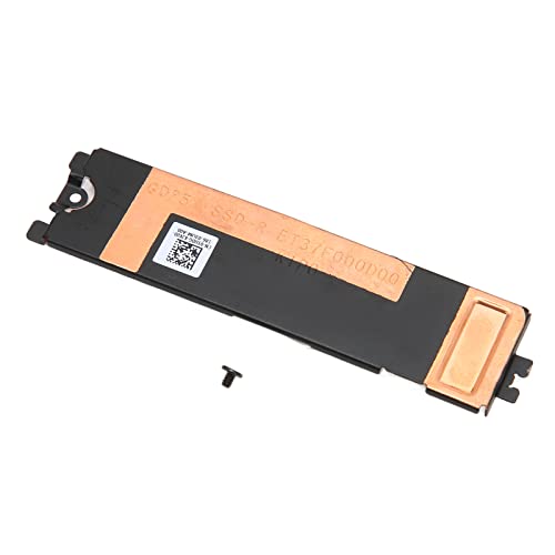 Solid State Drive Cooling Plate, M.2 SSD Cooler Cover Laptop Solid State Drive Cooling Heatsink Bracket for Nvme M.2 NGFF SSD, for XPS 15 9500 9510 9520