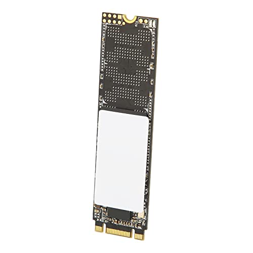 128G M.2 NGFF SSD, Internal Solid State Drive High Performance Hard Drive for Laptop Desktop Computer, Low Temperature Quiet Operation