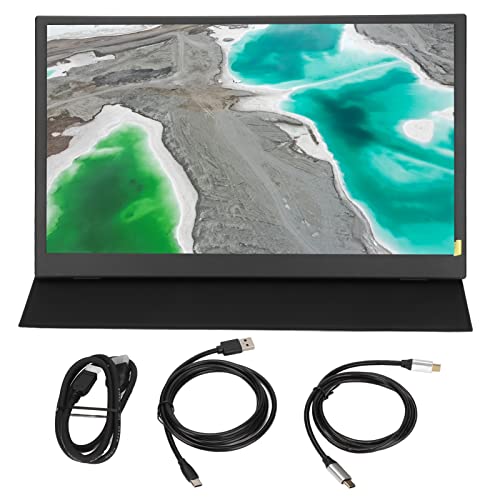 15.6 inch Monitor 15.6 inch Portable Monitor 1920x1080IPS Full HD1080P Full Viewing Angle for Mobile Phones, laptops, Computers | The Storepaperoomates Retail Market - Fast Affordable Shopping