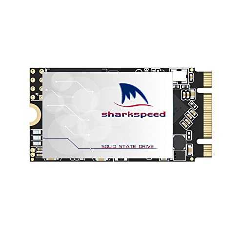 SSD 2TB M.2 2242 NGFF SHARKSPEED Plus M2 SSD 3D NAND SATA III 6 Gb/s,Internal Solid State Drive for Notebooks Desktop PC (M.2 2242 2TB)
