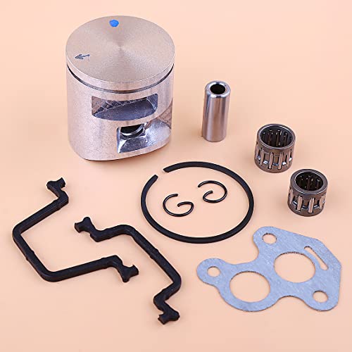 Replacement Tool Parts for Machine 41mm Piston Ring Kit for Husqvarna 435 440 440E Chainsaw 502625002 Cylinder Carburetor Gasket Needle Bearing