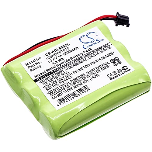 KGTCOR Replacement Battery for Bosch T109/T301,3.6V/1200mAh,Ultra High Capacity