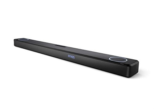 Philips Fidelio FB1 7.1.2-Channel Surround Sound Soundbar with Integrated Subwoofer + DTS Play-Fi, Black