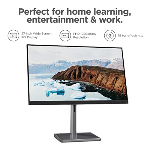 Lenovo L27m-30-2022 – Everyday Monitor – 27 Inch FHD – 75 Hz – AMD FreeSync – Low Blue Light Certified – Tilt Stand – Integrated Speakers – HMDI & VGA & USB-C | The Storepaperoomates Retail Market - Fast Affordable Shopping
