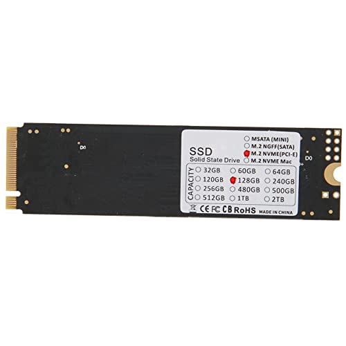 ASHATA NVMe M.2 Internal SSD,128GB 256GB 512GB 1TB Optional SSD PCIe NVMe M.2 Internal SSD High Performance Solid State Drive R/W 2000/ 1500MB/S(1TB)