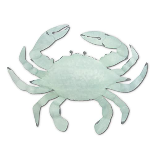 T.I. Design Antique Metal Crab – Seafoam