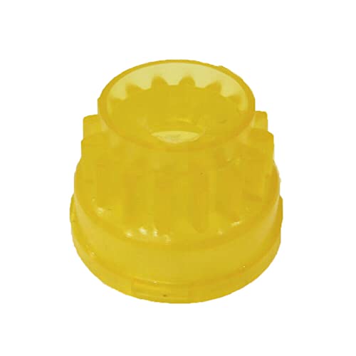 MaxLLTo Replacement 150-451 28-9110 Clear Plastic Yellow Plastic Starter Drive Gear with 16 Teeth Compatible for Toro Snow Master S-200 S-620 CR-20 Snow Blowers
