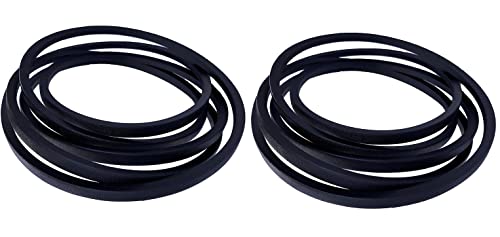 MaxLLTo 2 Pack Replacement 110-6892 Drive Deck Belt Compatible for Toro TimeCutter Z5000 Z5020 Z5030 Z5035 Z5040 and ZZ5060 with 50″ Deck Lawn Mower Width- 1/2″ Length-141″
