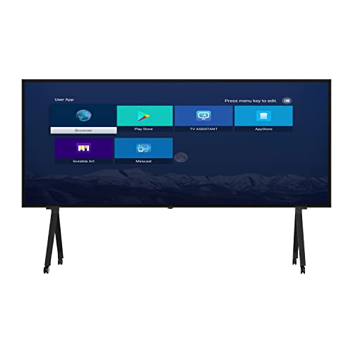 GTUOXIES, 105 Inch Movie Cinema Screen, TS105DS, Large LED 4K Displays, 105″ Video Presentation Screens, 24:9, WiFi, HDMI, USB, Wall Mounted/Mobile Stand