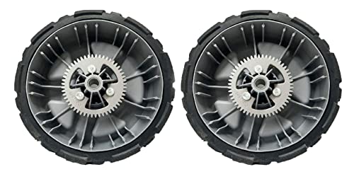Toro Genuine OEM 2-Pack 130-6714 Rear Drive Wheels for 22in Recycler Lawn Mowers 20353 20355 20357 20960 20964 20965 21766 21767 21768 (Also Fits Hayter CODE345A & CODE346A) (2-Pack)