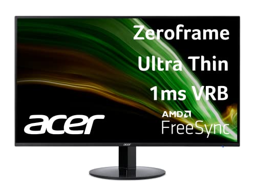 Acer Aspire TC-1760-UA92 Desktop | 12th & SB241Y Abi 23.8″ Full HD (1920 x 1080) VA Zero-Frame Home Office Monitor | AMD FreeSync Technology | Ultra-Thin Stylish Design | The Storepaperoomates Retail Market - Fast Affordable Shopping