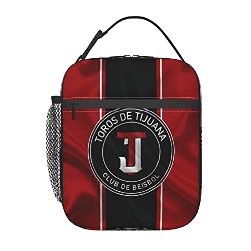 Toros De Tijuana Lunch Bag Large Capacity Lunch Box Insulated Portable Tote Bag For Work Picnic
