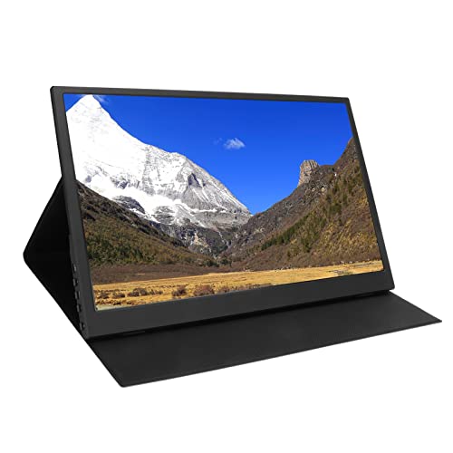 Zunate 2022 New 15.6 Inch Portable Monitor, USB C Ultra Thin 1920×1080 Full HD IPS Laptop Display, Computer Gaming Monitors for PC/Phone/PS3/PS4/PS5/Xbox/Switch