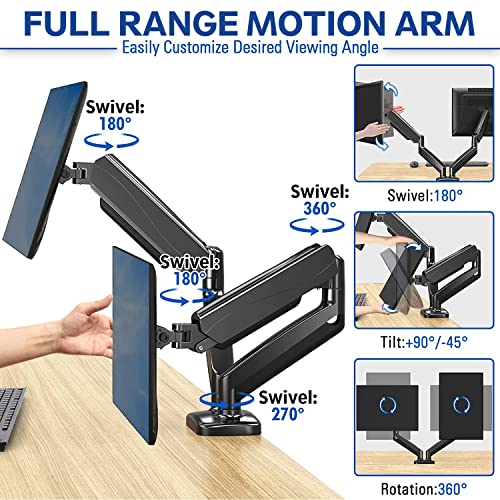 Stellar Mounts Dual Spring LCD Monitor Arms with USB and Multimedia Ports for: AOC 24G2 24″ Frameless Gaming IPS Monitor, FHD 1080P, 1ms 144Hz | The Storepaperoomates Retail Market - Fast Affordable Shopping